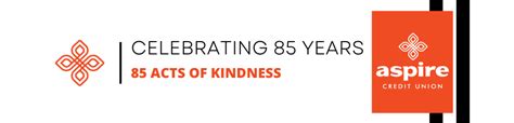 prairie federal credit union|Aspire Credit Union Celebrates 85 Years with 85 Acts of Kindness